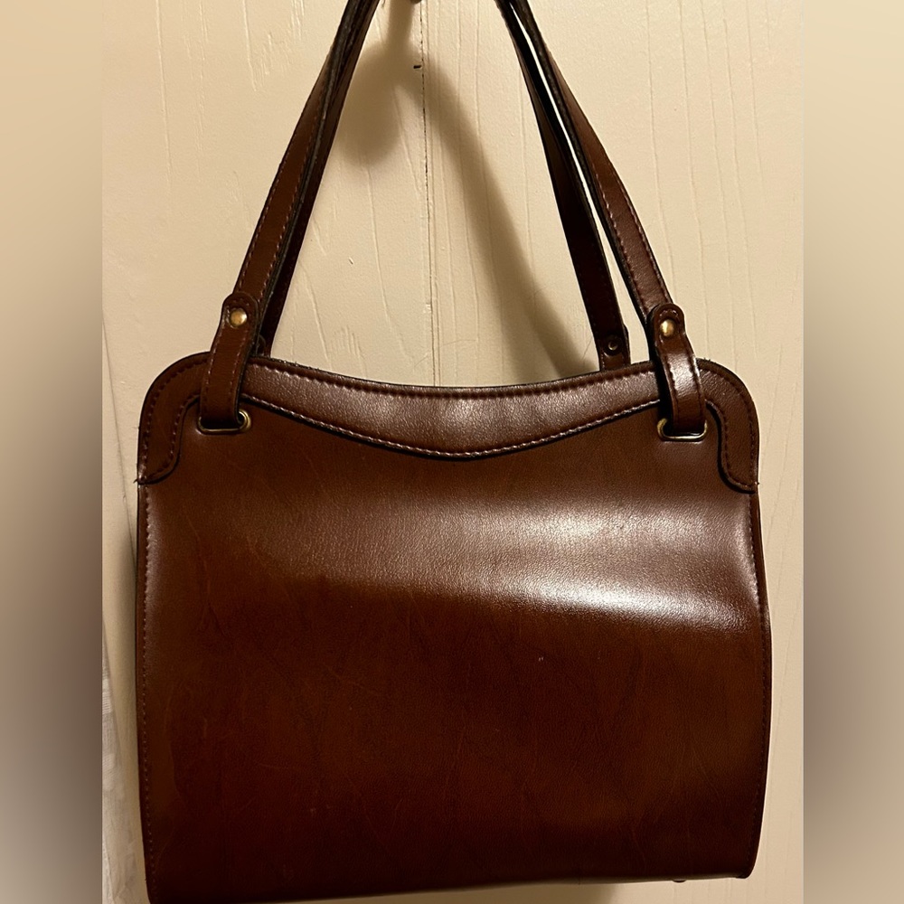 Vintage Dofan Leather Handbag-Made in France